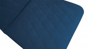 Стул «Стенли» К3 Черный муар/Велюр Confetti Blue в Исилькуле - isilkul.katalogmebeli.com | фото 3